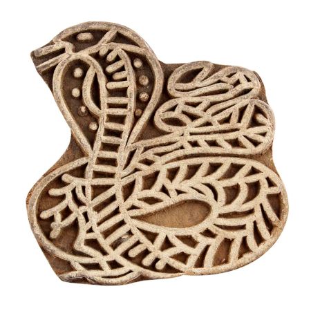 Set of 1 Piece New Wooden Printing Block